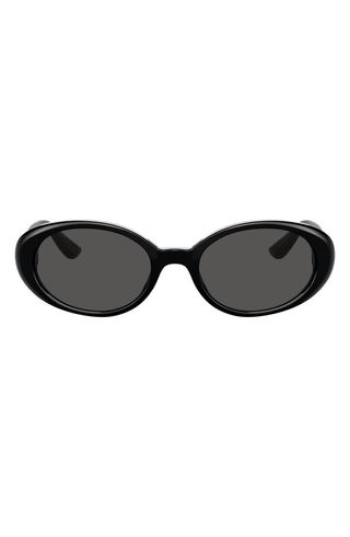 52mm Oval Sunglasses