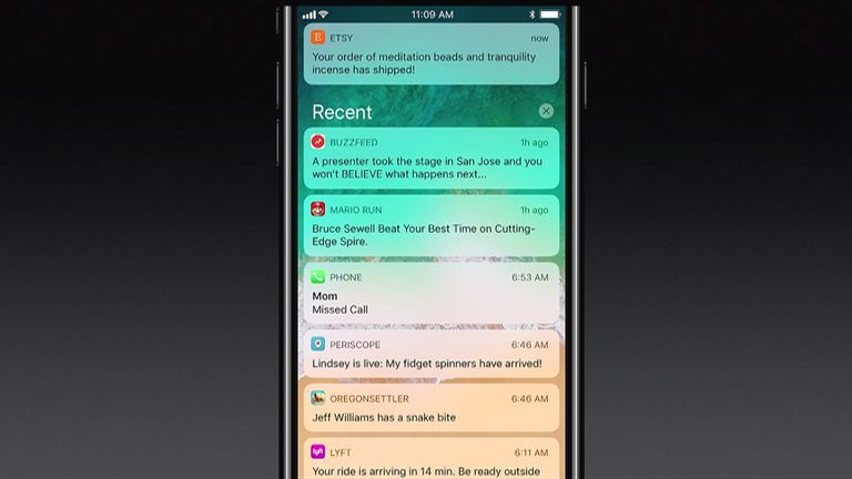 Clearer notifications