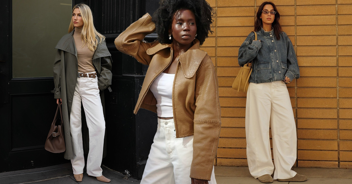 Blue Jeans Are Fine, But For Fall, Chic People Know This Controversial Denim Trend Looks Richer