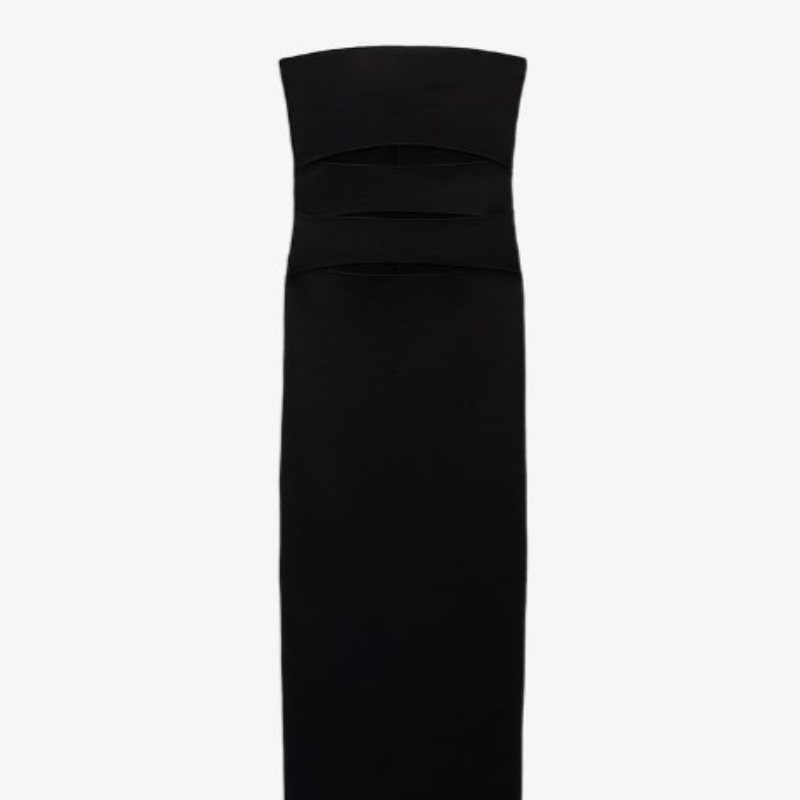 ZARA cut-out maxi dress 