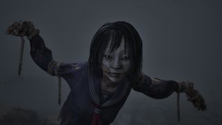 A scarecrow jolts to life in Silent Hill f