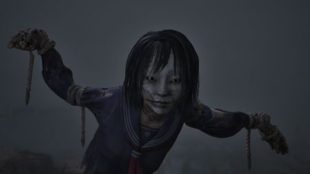A scarecrow jolts to life in Silent Hill f