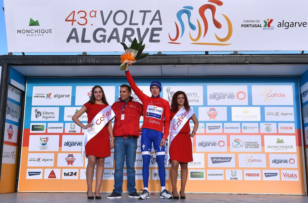 Dan Martin also collected the red jersey
