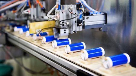 Battery production line