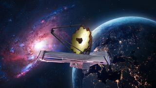 James Webb Space Telescope in outer space.