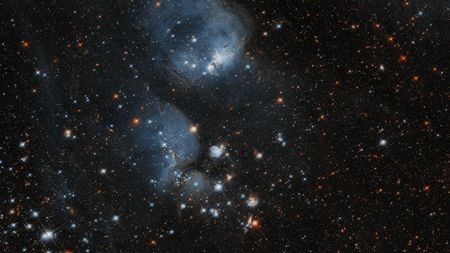 The open star cluster NGC 460 is located within a greater collection of nebulae and star clusters known as N83, within one of the Milky Way’s nearest neighbors: the Small Magellanic Cloud. 