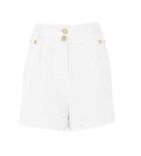 Tailored Short in Oyster Linen, $243/ £199 | Holland Cooper