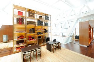 The Travel Room highlights the label's fine luggage collections