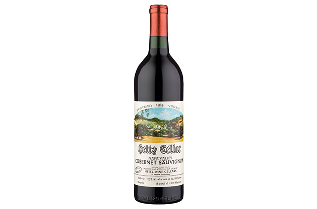 Heitz Cellar, Martha's Vineyard Cabernet Sauvignon 1974