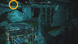 Placing a crate in the Isle of Spires Relic Ruins in Horizon Forbidden West
