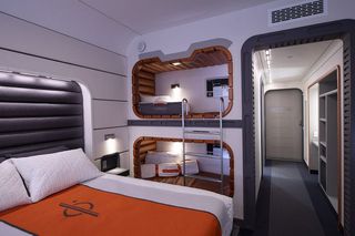 Galactic Starcruiser cabin