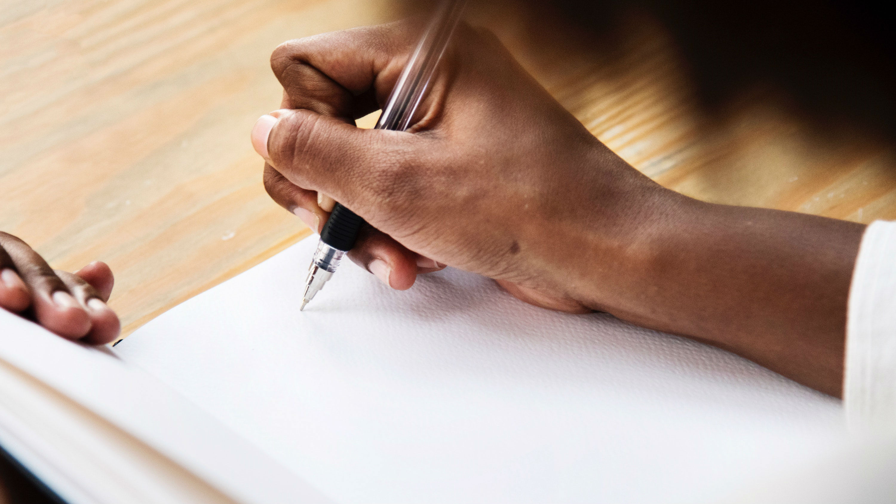 drawing ideas: Hand drawing on blank page
