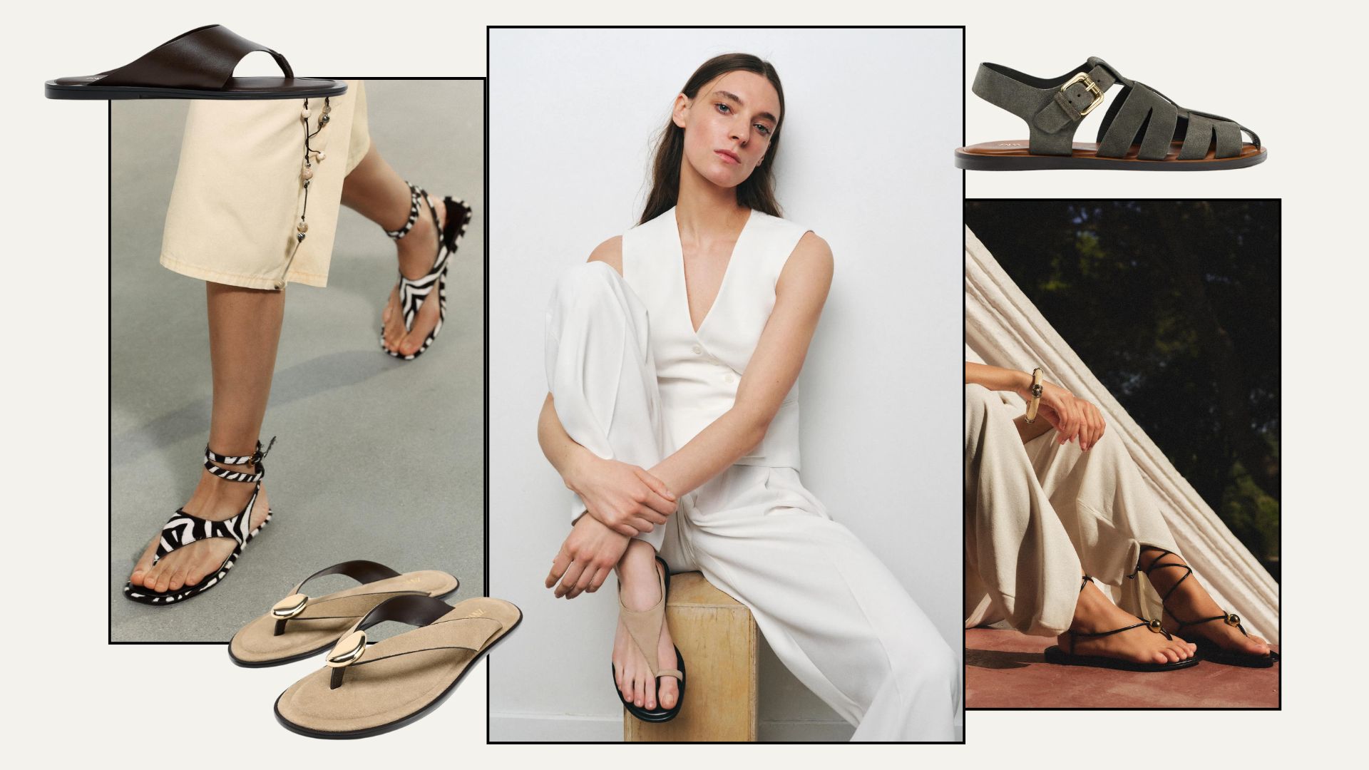 Zara sandals