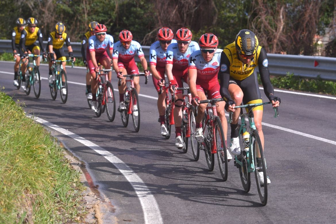 LottoNL-Jumbo and Katusha set the pace