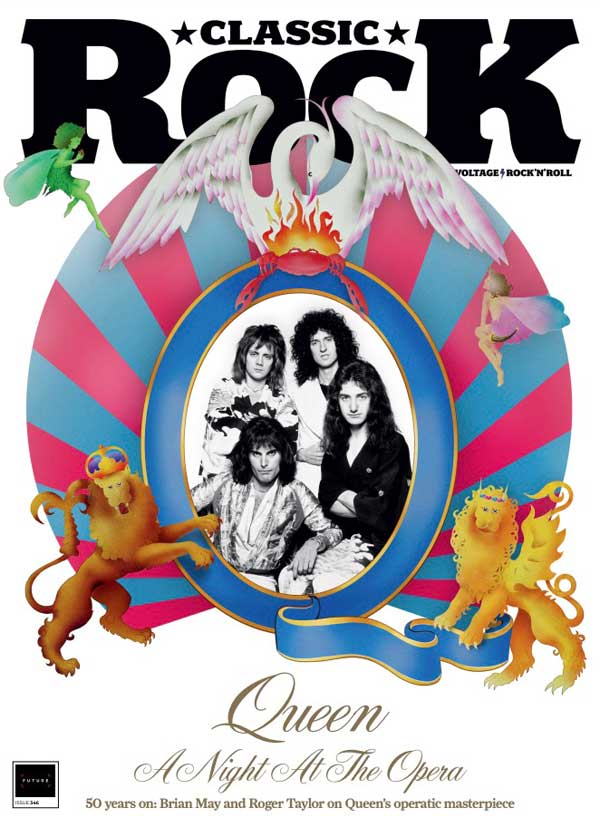 The cover of Classic Rock 246, featuring Queen