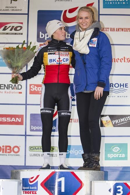 Sanne Cant remains leader of the bpost Bank Trofee