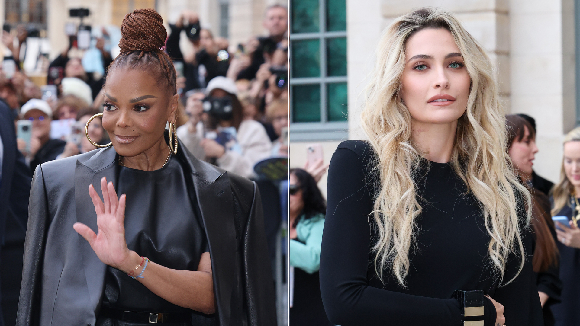 Paris and Janet Jackson met up at the Tom Ford Spring 2026 show
