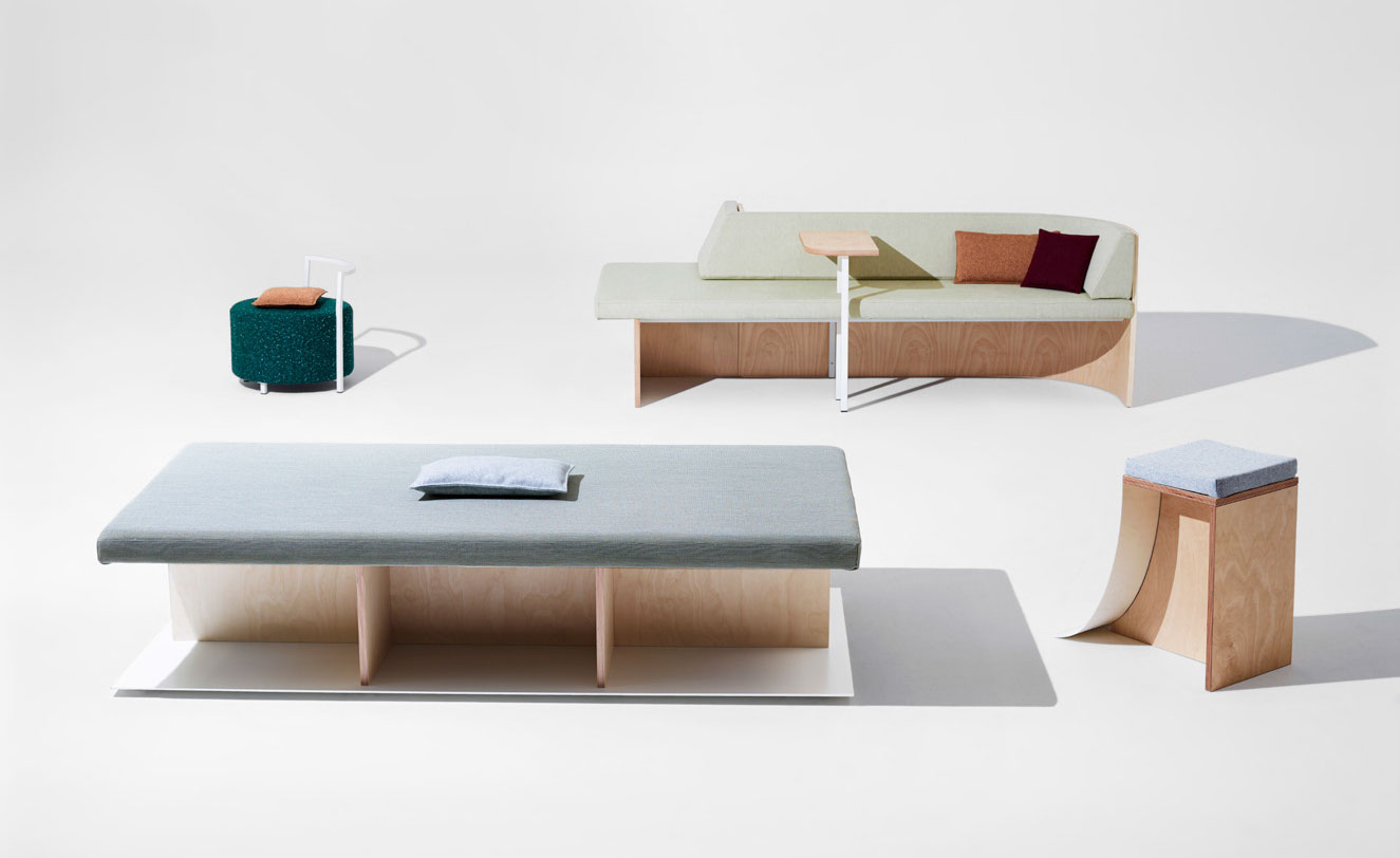 Bench collection of seating