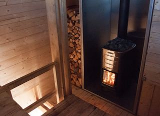 Eldmølla sauna at Vang
