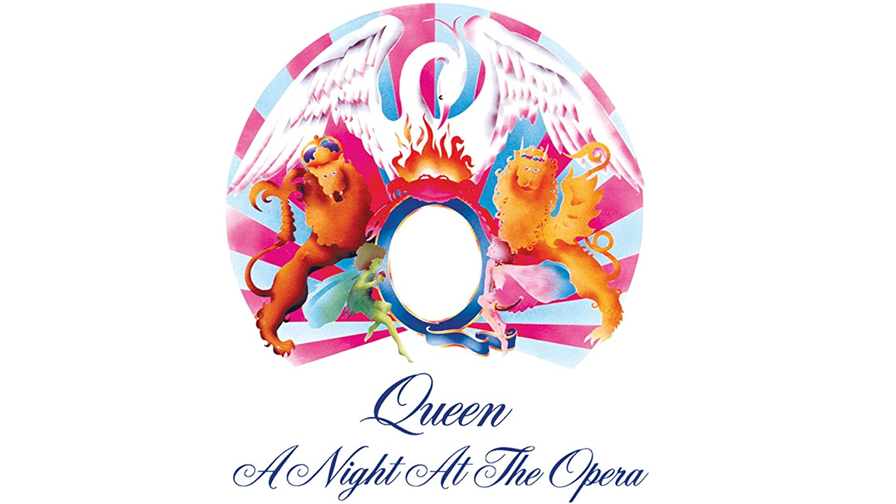 Artwork του Queen's A night album στην Όπερα