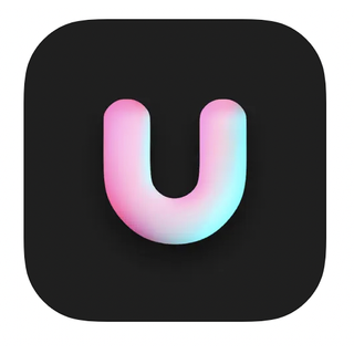 A screengrab of the Uplens app logo from the Apple App Store