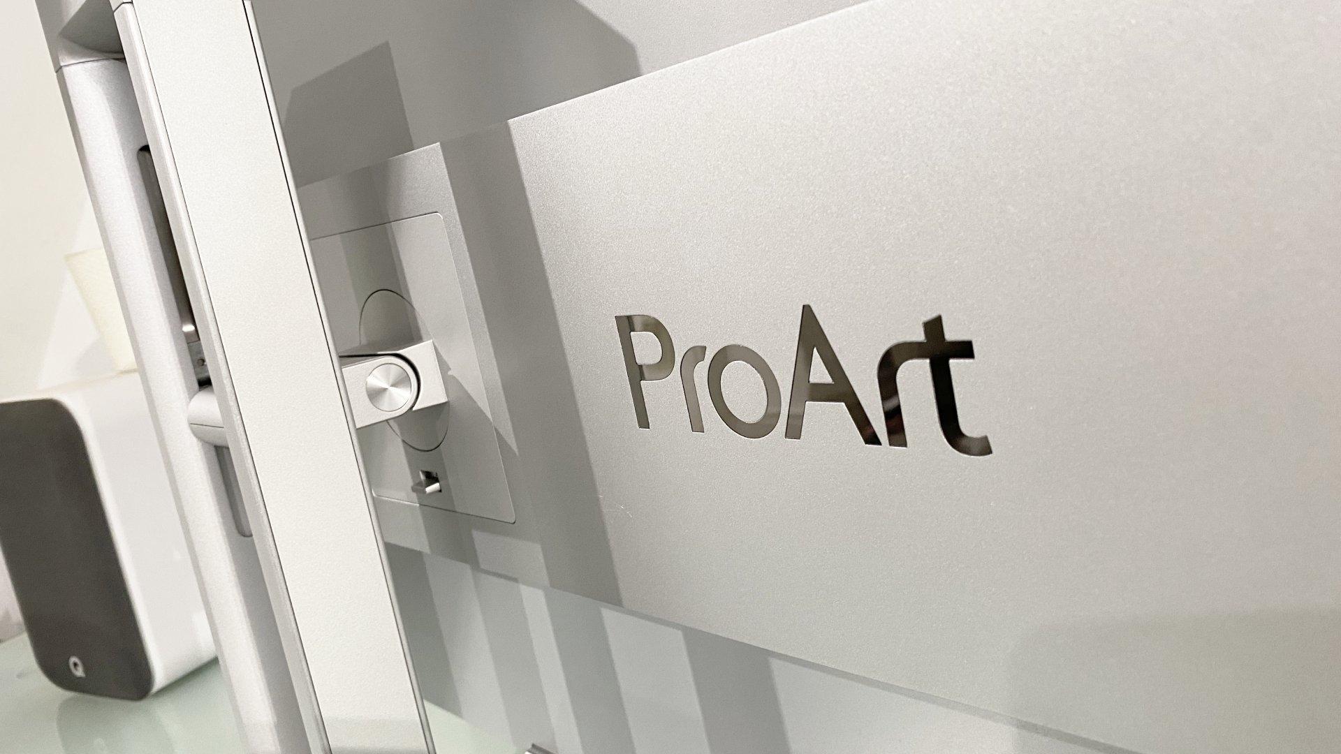 Asus ProArt PA32UCDM 4K OLED monitor during our review