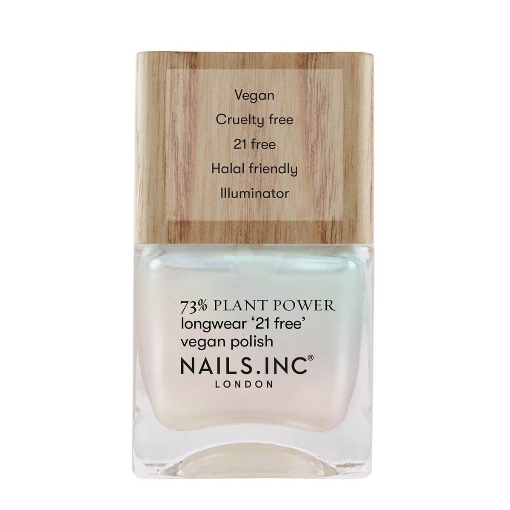 Nails Inc Plant Power Nail Polish in Glowing Somewhere