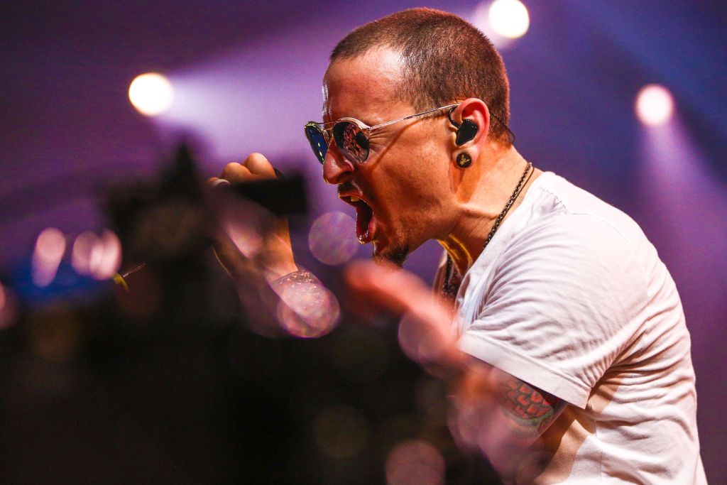 Chester Bennington of Linkin Park.