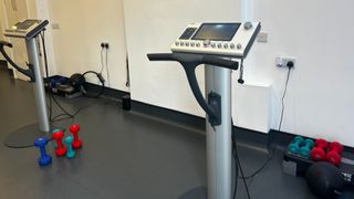 Image of EMS training machine in the gym