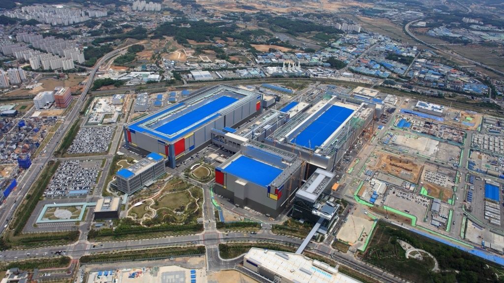 Samsung foundry in South Korea.