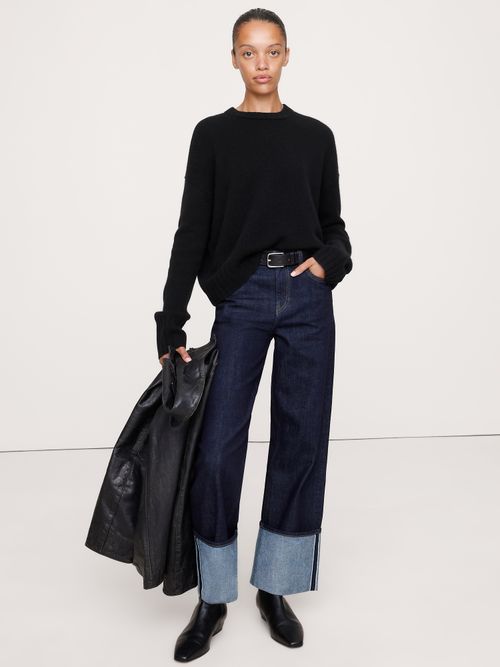 Cashmere Crew-Neck Sweater