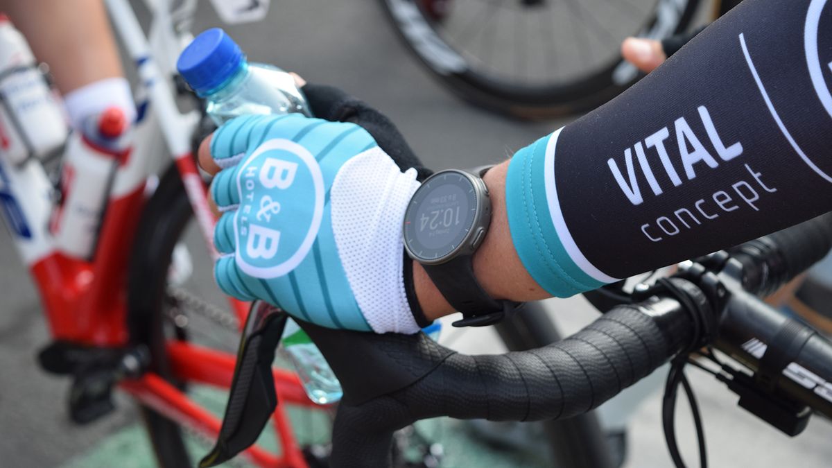 Vital Concept's Bert de Backer opts for a smart watch alongside a computer