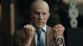 Wade Wilson talking about Hulk hands in Deadpool 3. 