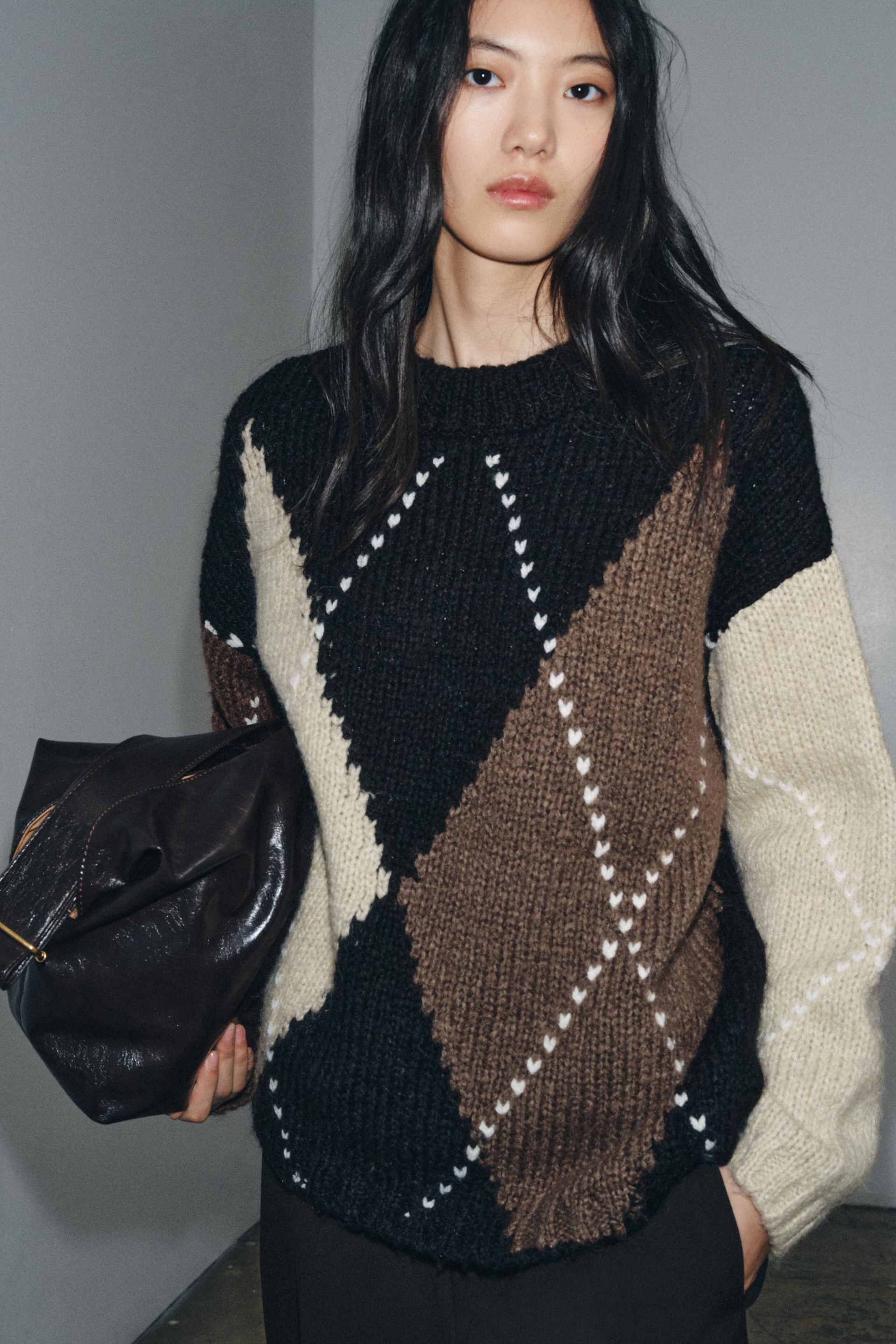 Diamond Knit Jumper