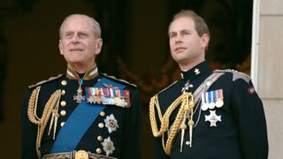 Prince Philip and Edward, Earl of Wessex