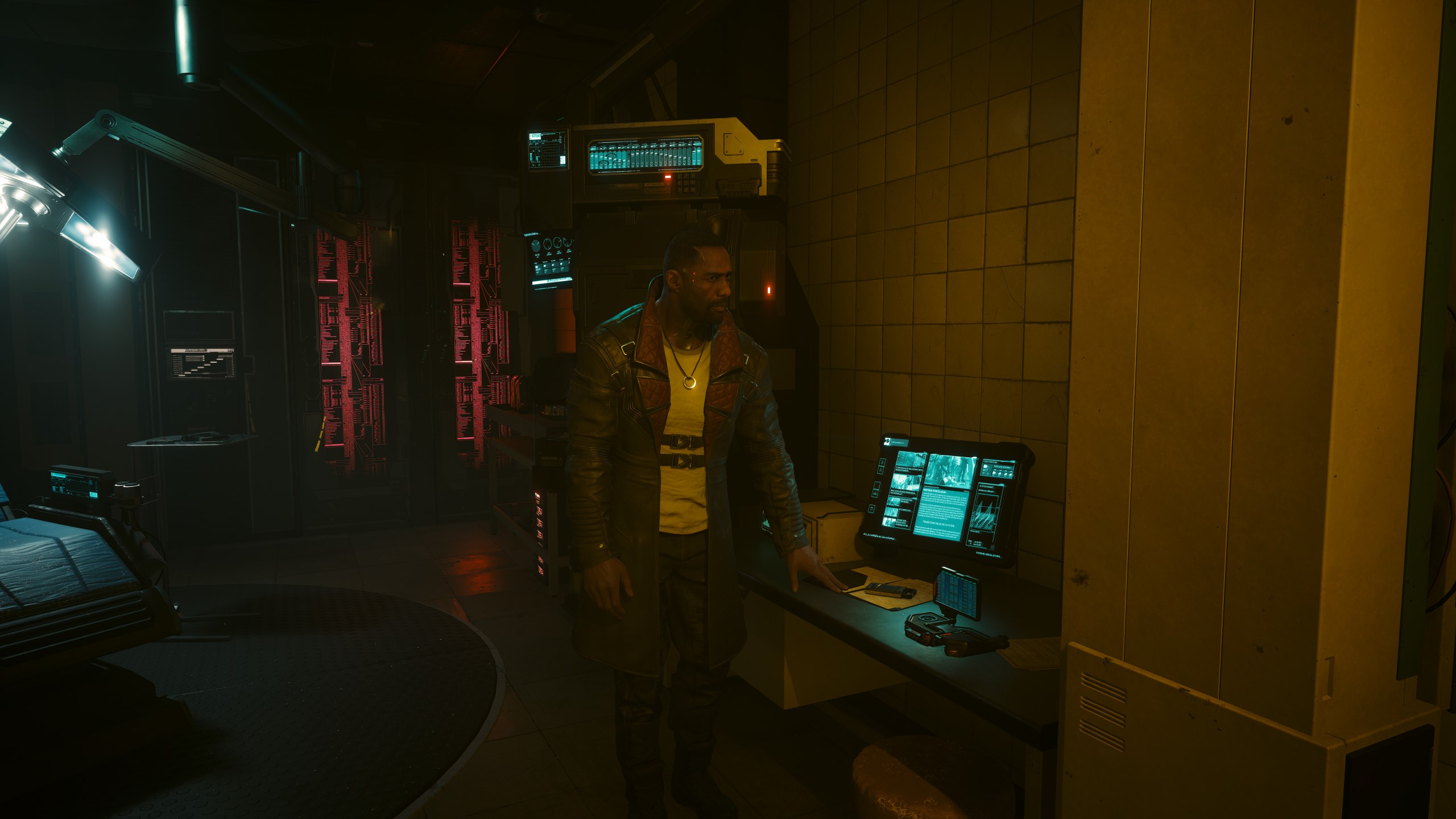 Cyberpunk 2077 Songbird Reed choice - Reed explaining his plan