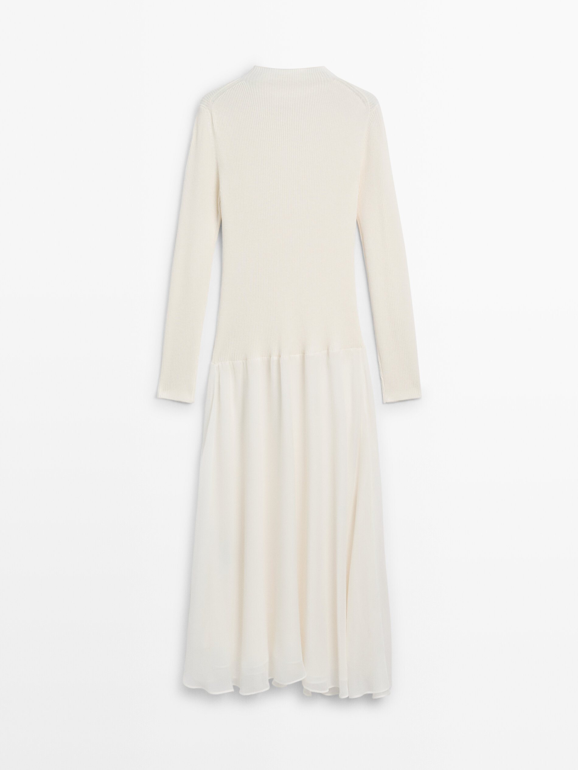 Knit Dress With Matching Detail