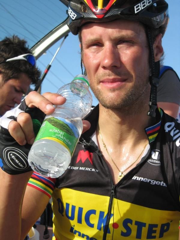 Boonen rehydrates too