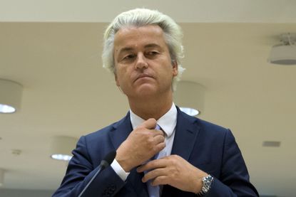 Populist anti-Islam lawmaker Geert Wilders.