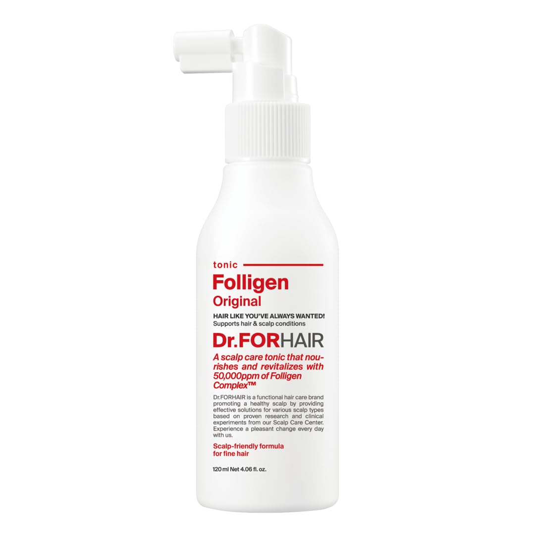 Dr.forhair Folligen Tonic | Scalp Serum for Hair Care | Scalp Care and Nourishment | Revitalizing Tonic for Healthy Scalp &amp;amp; Hair Thickening, 4.06 Fl Oz