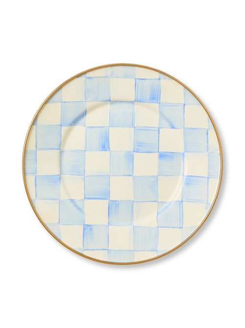 Sky Check Salad / Dessert Plate