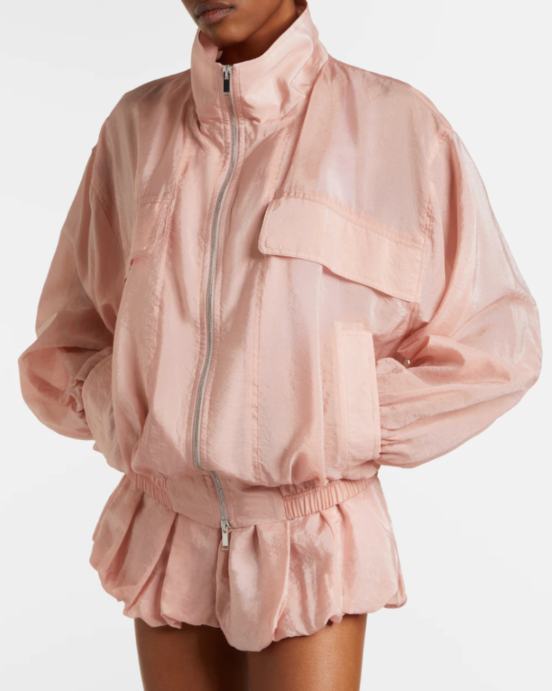 The Frankie Shop, Drea Bomber Jacket in Pink