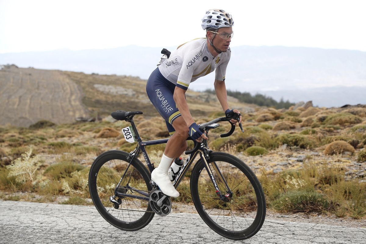 Stefan Denifl at the Vuelta a Espa&ntilde;a