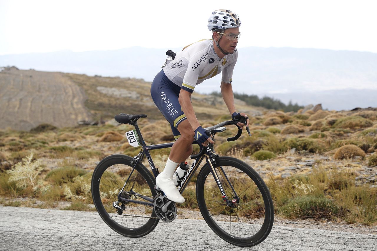 Stefan Denifl at the Vuelta a Espa&ntilde;a