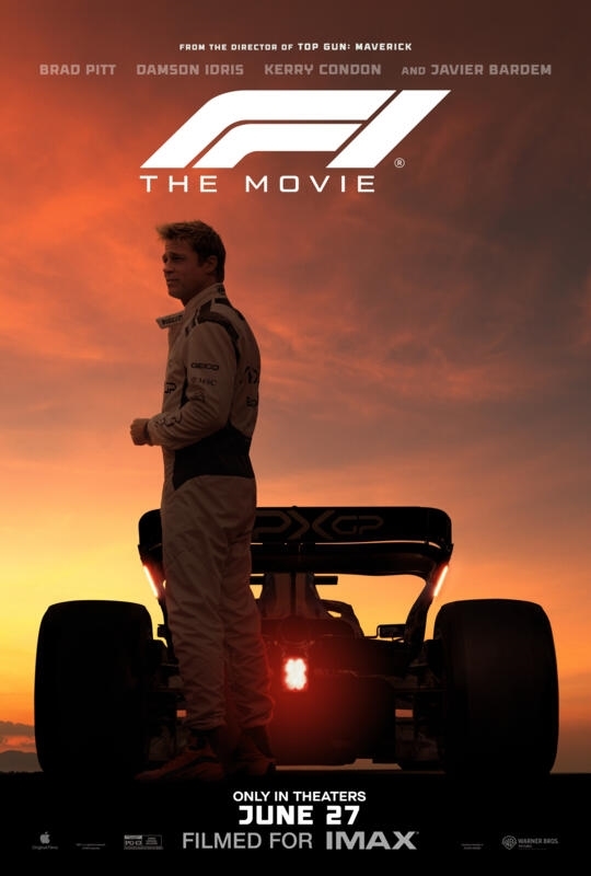 F1 movie poster