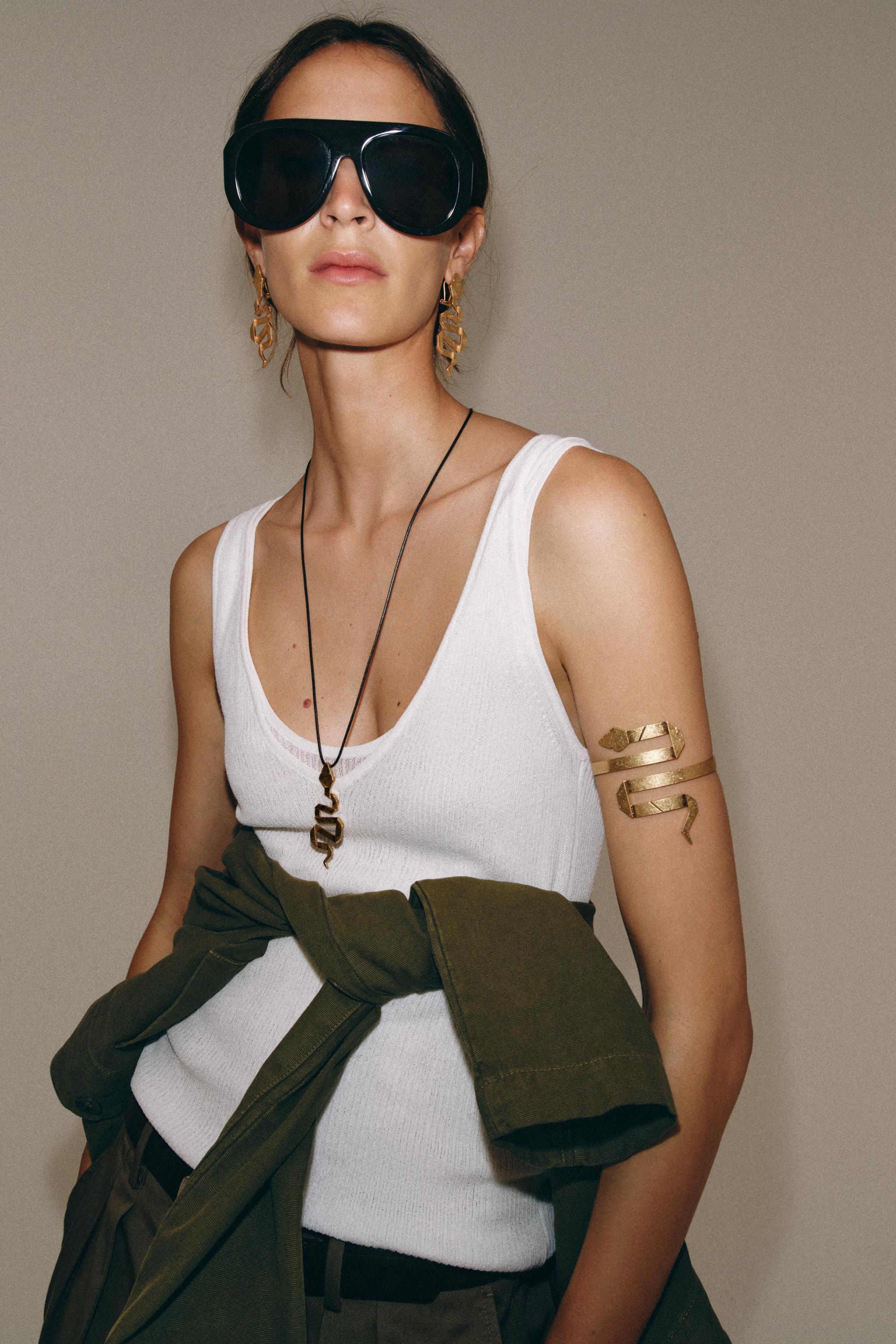 snake rope necklace