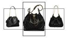 Chanel 25 and Tory Burch Charlie bag cut out images