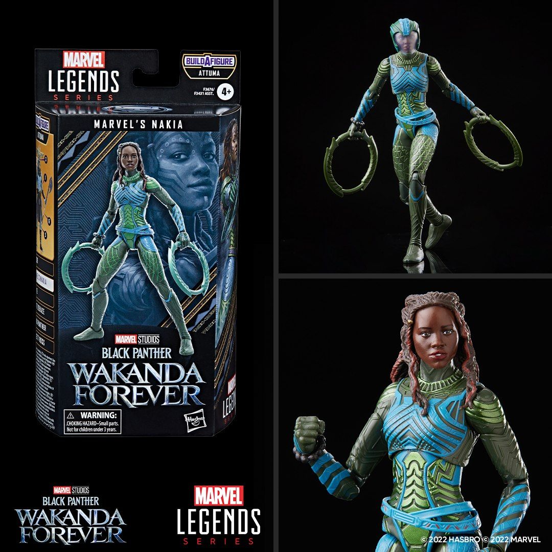 Marvel Legends Nakia action figure