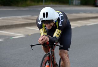 Adam Topham, National 25-mile time trial 2015