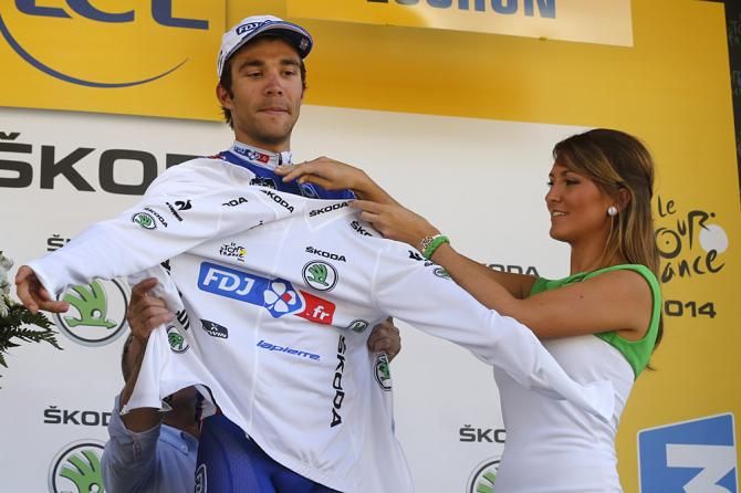 New best young rider Thibaut Pinot (FDJ)